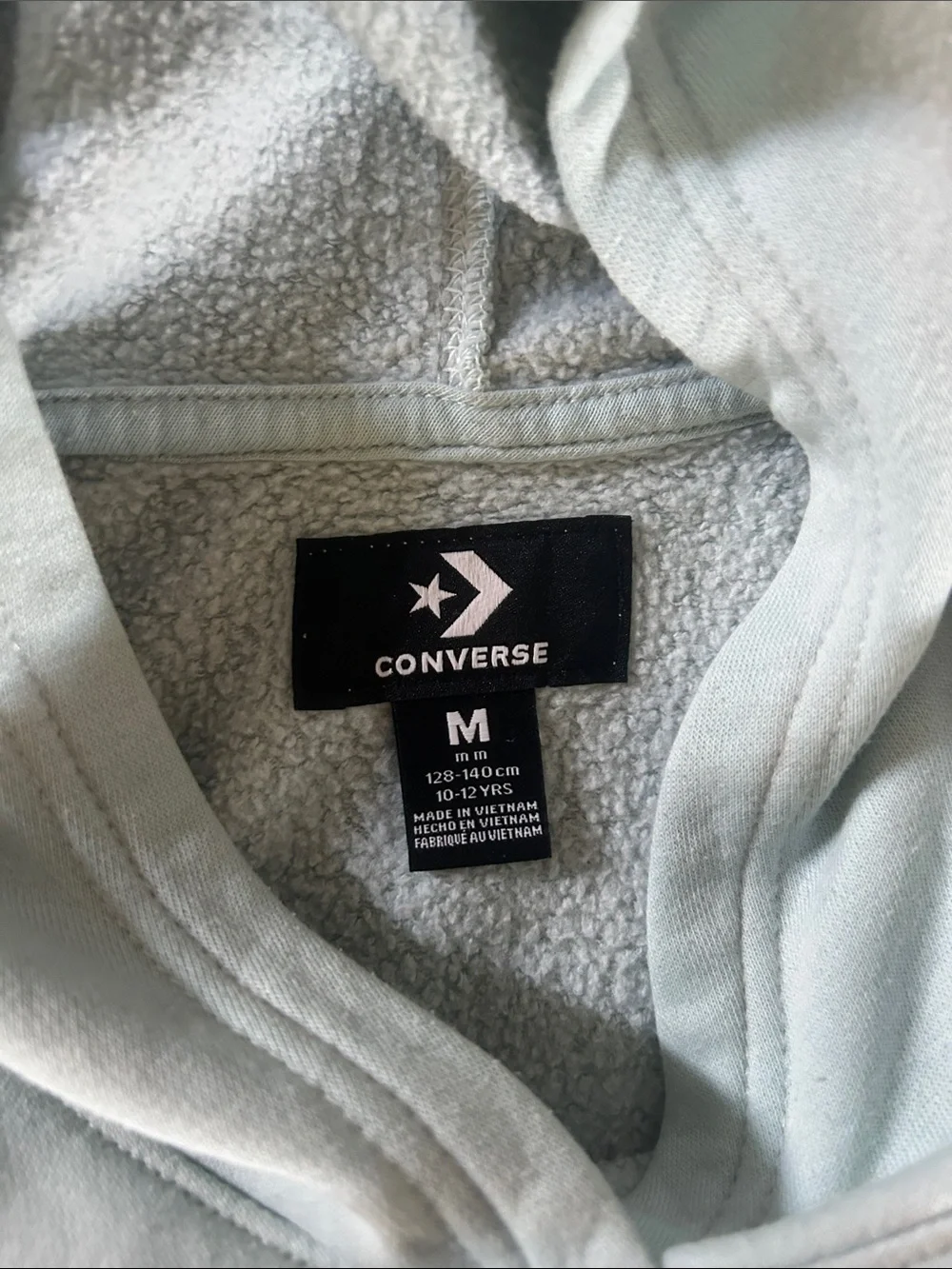 Converse Kids Light Blue All Star Hoodie